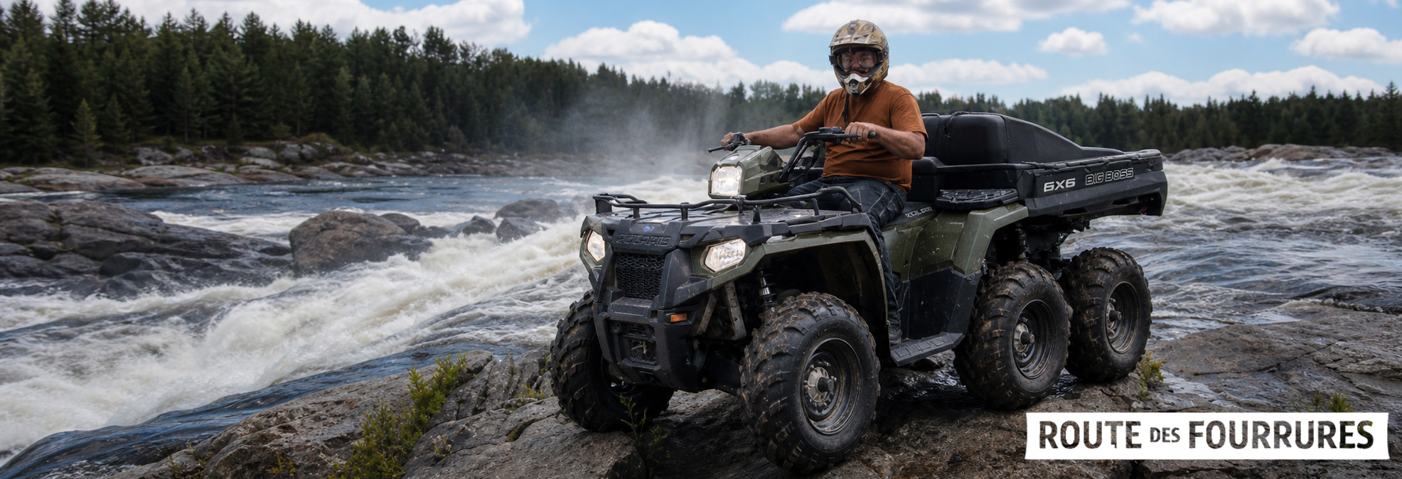 VTT route des fourrures location de quad excursion